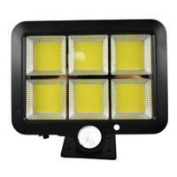 Lampa Solara cu Senzor de Miscare si Panou Detasabil, Negru, Compacta, Rezistenta la Apa, Neo™