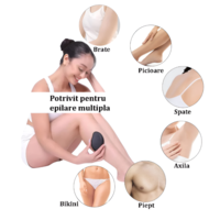 Epilator cu Cristale, pentru Epilarea de Lunga Durata, Negru, Neo™