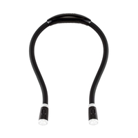 Lumina pentru Citit cu Pozitionare pe Gat, YWX, ABS/TPE, 3 niveluri de intensitate, USB, 750 mAh, Negru