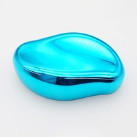 Dispozitiv de Epilare prin Frecare cu cristale Salestore.ro®, pentru indepartarea parului si exfoliere, reutilizabil, fara durere, Turcoaz