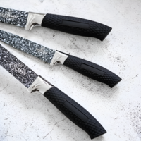 Set de cutite din 6 piese NEO™ BH-5258, Lama din Granit, Maner Soft Touch