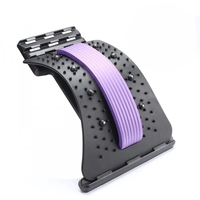 Dispozitiv de Masaj Lombar Neo™ cu Functie de Presopunctura si Stretching maxim 150 kg, Mov
