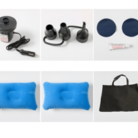 Saltea Auto Gonflabila, Travel Bed, Gri, Neo™