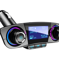 Modulator Transmitator FM Auto Neo™, Bluetooth 5.0, MP3 Player cu dublu USB, MicroSD si Jack