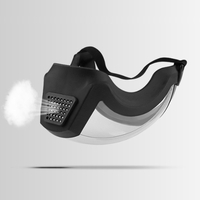 Viziera profesionala protectie faciala, Neo PRO, etansa, transparenta, usoara, dezinfectabila, reutilizabila