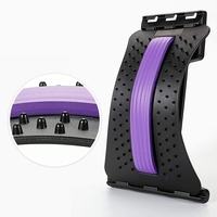 Dispozitiv de Masaj Lombar Neo™ cu Functie de Presopunctura si Stretching maxim 150 kg, Mov