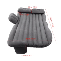Saltea Auto Gonflabila, Travel Bed, Negru, Neo™
