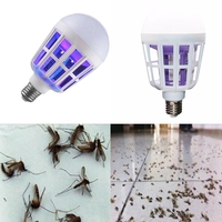 Bec LED Anti tantari muste fluturi Neo™ Mosquito Killer Lamp®, cu lumina alba naturala puternica 15W E27 Bec 2 in1 Cu Lampa UV Impotriva insectelor