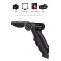 Kit de Vlogging pentru Filmari Video Youtube, TikTok, cu Trepied, Microfon, Panou LED, Suport Reglabil Telefon, Neo™