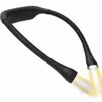 Lampa de gat pentru citit, Incarcare USB, 4W, 2000mAh, 30x16.5x2.9 cm, Negru
