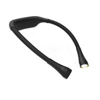 Lampa de gat pentru citit, Incarcare USB, 4W, 2000mAh, 30x16.5x2.9 cm, Negru
