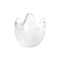 Masca de Protectie Transparenta pentru Adulti, Fixare Confortabila cu Brate de Ochelari pe Urechi, Neo Half Guard