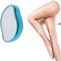 Dispozitiv de Epilare prin Frecare Neo™ Epyl®, Portabil, Reutilizabil, Fara Durere, Cristal, Albastru