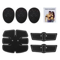 Aparat electrostimulare EMS cu 3 piese pentru abdomen, maini sau picioare Smart Fitness DX Shop®