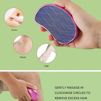 Epilator, dispozitiv de epilare prin frecare, pentru indepartarea parului si exfoliere, reutilizabil, ideal si pentru talpi