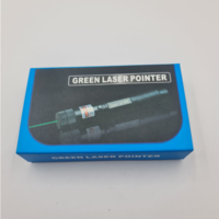Laser Verde Neo™ cu Acumulator si Cheie de Blocare, 16 cm, Negru