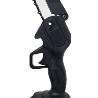Mini Fierastrau cu Lant, 6 Inch, 1100 W, Negru, 48 V, Neo™