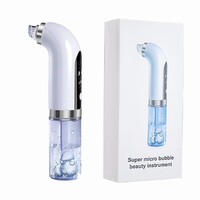 Aparat de Hidro Dermabraziune Neo™ Hidra Premium, pentru hidratare si curatare, indepartare puncte negre, incarcare USB, 3 moduri, 6 capete, Alb