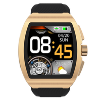 Ceas Smartwatch Neo™ Smart Wear Premium, Auriu, Display IPS, Calorii, Puls, Tensiune Arteriala, Saturatie Oxigen Din Sange, Impermeabil