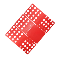 Dispozitiv Profesional pentru Impaturit Haine, Potrivit pentru Adulti, Marimile S/M/L/XL, Rosu, Neo™