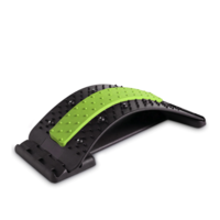 Dispozitiv Ortopedic NEO™ 3in1, pentru Suportul, Intinderea, Masajul si Relaxarea Zonei Lombare, Verde