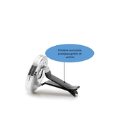 Difuzor auto aromaterapie Neo™ Aroma®, pentru uleiuri esentiale, Tree of Life, 1 pad burete inclus, argintiu