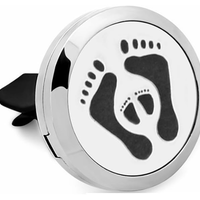 Odorizant Tip Difuzor Auto NEO™ pentru Difuzarea Pasiva a Uleiurilor Esentiale, model Baby FootPrint