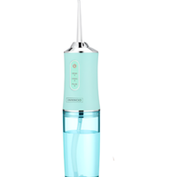 Irigator Bucal Neo™, Fara Fir, 3 moduri, Rezervor 230 ml, 1400-1800 impulsuri/minut, Verde