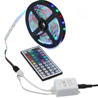 Banda LED RGB NEO™, cu Telecomanda si Transformator, 5m