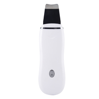 Aparat de curatare faciala spatula cu ultrasunete, Neo™ Clean Skin, indepartare puncte negre, hidratare, curatare ten, anti rid, anti imbatranire, acumulator, alb