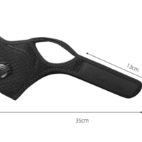 Masca Neagra de Protectie, Aspect Modern, Sport, cu Filtru de Carbon, 2 Valve