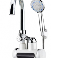 Robinet Electric Instant NEO™ cu Dus, Prindere in Chiuveta, cu Afisaj Digital, 3 KW, 2l / min