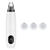 Aparat indepartat puncte negre, Neo™ Premium, cu vacuum, 3 capete, Puteri ajustabile, Ingrijire faciala, Curatare faciala, Acnee, cu Baterii, Alb