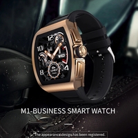 Ceas Smartwatch Neo™ Smart Wear Premium, Auriu, Display IPS, Calorii, Puls, Tensiune Arteriala, Saturatie Oxigen Din Sange, Impermeabil