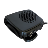 Aeroterma Auto 200W pentru Alimentare la Priza Auto 12V - Functie de Aer Calde si Rece, Culoare Negru, Buton On/Off, MKT™