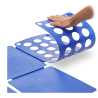 Dispozitiv Profesional pentru Impaturit Haine, Potrivit pentru Adulti, Marimile S/M/L/XL, Albastru, Neo™