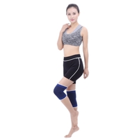 Set 2 genunchiere elastice, orteza genunchi picior, bandaj elastic cu compresie unisex, marime universala