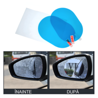 Folie anti-ceata Neo™ pentru oglinzi, 135x95mm, set 2 buc