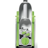 Feliator de Legume Neo™, Pliabil, 4 functii, Tava de Colectare, Verde