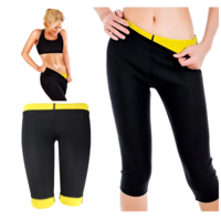 Pantaloni Scurti de Slabit si Modelare Corporala Neo™ din Neopren, Design Confortabil, Negru, M