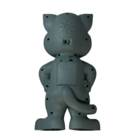 Jucarie Talking Tom: Motanul Inteligent Vorbitor, 40 cm, Culoare Gri, Neo™