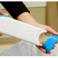Set Profesional de Doua Perii Neo™ pentru Indepartarea Parului de Animale si Scame cu Recipient de Colectare, Albastru