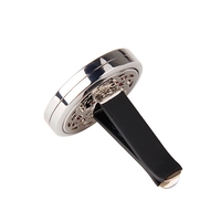 Difuzor auto aromoterapie Neo™ HG139, Tree of Life Chubby, 1 pad burete inclus, cu uleiuri esentiale, eco friendly, otel inoxidabil