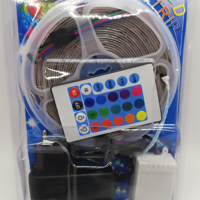 Banda LED RGB NEO™, cu Telecomanda si Transformator, 5m