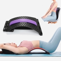 Dispozitiv de Masaj Lombar Neo™ cu Functie de Presopunctura si Stretching maxim 150 kg, Mov