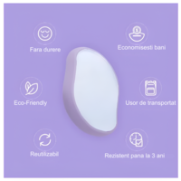 Epilator cu Cristale, pentru Epilarea de Lunga Durata, Mov, Neo™