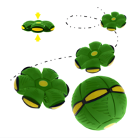 Minge Zburatoare Neo™, Transformabila In Disc, Verde