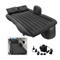 Saltea Auto Gonflabila, Travel Bed, Negru, Neo™