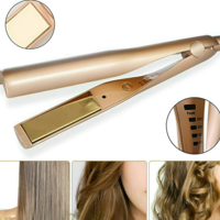 Placa de Par Ceramic Gold NEO™, 2 in 1, pentru Ondulat si Indreptat