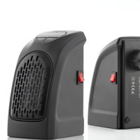 Radiator Termoceramic NEO™ de Priza - Putere de 400W, Termostat si Display LED, 2 Viteze, Culoare Neagra